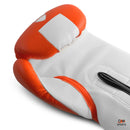 DXM Premium Boxing Gloves for Men & Women - Orange & White 4 image