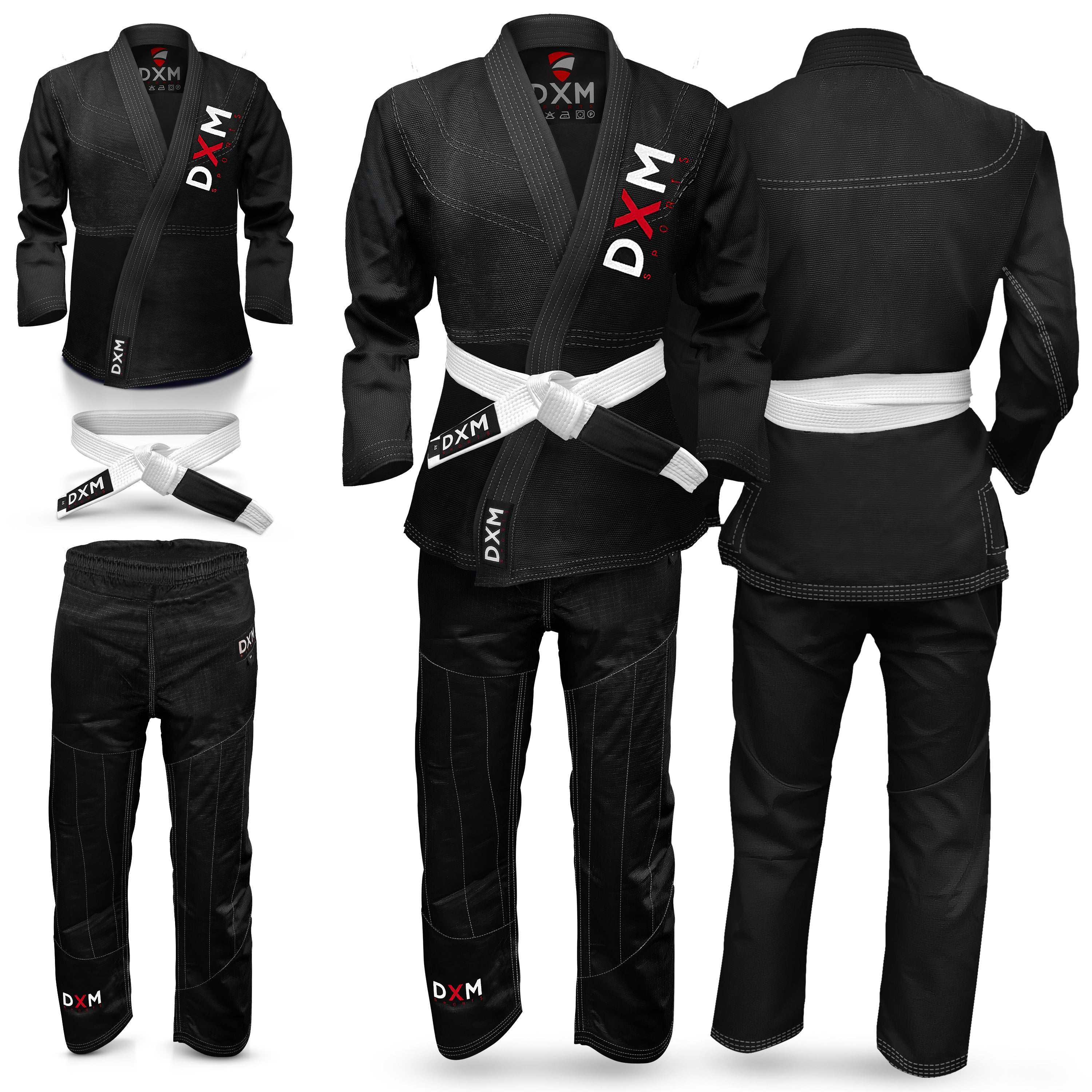 DXM SPORTS Brazilian Jiu Jitsu Gi Uniform for Kids