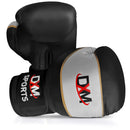 DXM SPORTS Kids Boxing Gloves Youth Training MMA Muay Thai Child Sparring Glove - Black 5 image