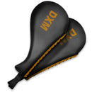 DXM Taekwondo Racket Pad Single Target Mitt Karate Kick Strike Floppy Paddle/Clapper - Black & Gold 1 image