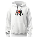 DXM SPORTS Unisex White Gym Hoodies - 100% Cotton, Hand Wash, Long Sleeve 1 image