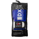 DXM Premium Boxing Gloves for Men & Women - Blue & White 8 image