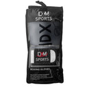 Guantes de boxeo DXM Premium para hombres y mujeres - plateados y negros 8 image