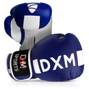 DXM Premium Boxing Gloves for Men & Women - Blue & White 2 image