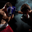 DXM Premium Boxing Gloves for Men & Women - Blue & White 7 image