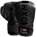 DXM Premium Boxing Gloves for Men & Women - Full Black 1 image