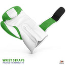 DXM Premium Boxing Gloves for Men & Women - Green & White 3 image