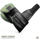 DXM Premium Boxing Gloves for Men & Women - Green & Black 3 image