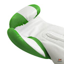 DXM Premium Boxing Gloves for Men & Women - Green & White 4 image