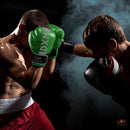DXM Premium Boxing Gloves for Men & Women - Green & White 7 image