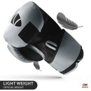 Guantes de boxeo DXM Premium para hombres y mujeres - plateados y negros 5 image