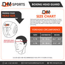 DXM SPORTS Boxing Head Guard Size Measurement Guide 9 image