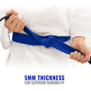 DXM Sports Brazilian Jiu-Jitsu BJJ Belts 100% Cotton Martial Arts Rank Belt - Blue 12 image