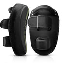 DXM Sports Muay Thai Pads PU Leather Curved Kickboxing Training Strike Shield Green/Black 1 image