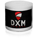 DXM Sports Boxing Hand Wraps Tape Semi Elastic Wrist Protection Bandage Adult 4.5 Meter (450cm) - White 11 image