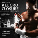 DXM Sports Boxing Hand Wraps Tape Semi Elastic Wrist Protection Bandage Adult 4.5 Meter (450cm) - White 17 image