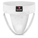 DXM SPORTS Boxing Groin Protector Men for Kickboxing, Taekwondo Sparring Gear, Muay Thai, Martial Arts Training - White 2 image