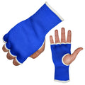 DXM Sports Boxing Inner Gloves Quick Hand wraps Fist Protection for Punch Bag Training MMA Martial Arts - Blue