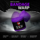 DXM Sports Boxing Hand Wraps Bandage Adult 4.5 Meter (450cm) - Purple 48 image