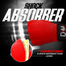 DXM SPORTS Gel Padded Inner Gloves with Hook & Loop Wrist Strap - Red 18 image