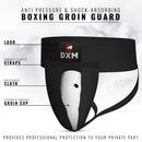 DXM SPORTS Groin Guard Protector with Gel Cup - Black 12 image
