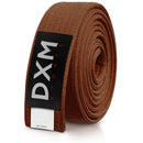 DXM SPORTS Karate Belts Martial Arts Uniform Ranking Belts for Kids & Adult - Brown 39 image