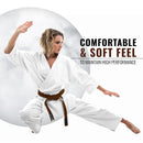 DXM SPORTS Karate Belts Martial Arts Uniform Ranking Belts for Kids & Adult - Brown 43 image