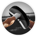 DXM Sports Muay Thai Pads PU Leather Curved Kickboxing Training Strike Shield White/Black  9 image