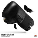 DXM SPORTS Kids Boxing Gloves Youth Training MMA Muay Thai Child Sparring Glove - Black 4 image