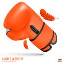 DXM SPORTS Kids Boxing Gloves Youth Training MMA Muay Thai Child Sparring Glove - Orange 19 image