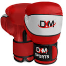 DXM SPORTS Kids Boxing Gloves Youth Training MMA Muay Thai Child Sparring Glove - Red 27 image