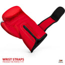 DXM SPORTS Kids Boxing Gloves Youth Training MMA Muay Thai Child Sparring Glove - Red 28 image