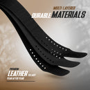 DXM SPORTS Leather Weight Lifting Belts 4" Back Support for Bodybuilding Fitness Gym Training - Black 7 image