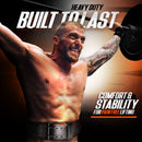 DXM SPORTS Pro Weight Lifting Leather Belt for Olympic Lifters, Crossfitters and Powerlifters 7 image