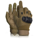 DXM SPORTS Touch Screen Compatible Tactical Motorcycle Gloves Tan 18 image