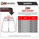 DXM Sports Muay Thai Shorts Measurements Guide 7 image