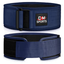 DXM SPORTS Weight Lifting Belt 4" Wide Weight Training Powerlifting Workout Gym Belts - Blue 10 image