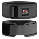 DXM SPORTS Weight Lifting Belt 4" Wide Weight Training Powerlifting Workout Gym Belts - Gray 18 image