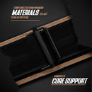 DXM SPORTS Weight Lifting Belt 4" Wide Weight Training Powerlifting Workout Gym Belts - Tan 62 image