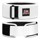 DXM SPORTS Weight Lifting Belt 4" Wide Weight Training Powerlifting Workout Gym Belts - White 66 image