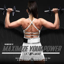 DXM SPORTS Weight Lifting Belt 4" Wide Weight Training Powerlifting Workout Gym Belts - White 70 image