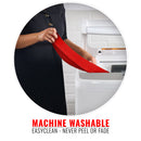 DXM SPORTS Karate Belts Martial Arts Uniform Ranking Belts for Kids & Adult - Red 30 image