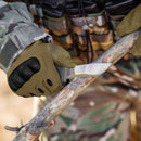 DXM SPORTS Touch Screen Compatible Tactical Motorcycle Gloves Tan 25 image