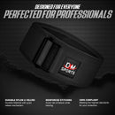 DXM SPORTS Weight Lifting Belt 4" Wide Weight Training Powerlifting Workout Gym Belts - Black 3 image