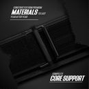 DXM SPORTS Weight Lifting Belt 4" Wide Weight Training Powerlifting Workout Gym Belts - Black 5 image