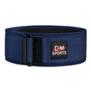 DXM SPORTS Weight Lifting Belt 4" Wide Weight Training Powerlifting Workout Gym Belts - Blue 9 image