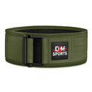 DXM SPORTS Weight Lifting Belt 4" Wide Weight Training Powerlifting Workout Gym Belts - Green 25 image