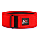 DXM SPORTS Weight Lifting Belt 4" Wide Weight Training Powerlifting Workout Gym Belts - Red 49 image