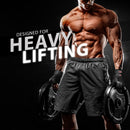 DXM SPORTS Men's Weight Lifting Leather Gloves with Wrist Wrap Support - Black 2 image