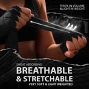 DXM Sports Boxing Hand Wraps Tape Semi Elastic Wrist Protection Bandage Adult 4.5 Meter (450cm) - Black 8 image